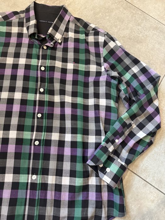 koszula w kratę Tommy Hilfiger XL