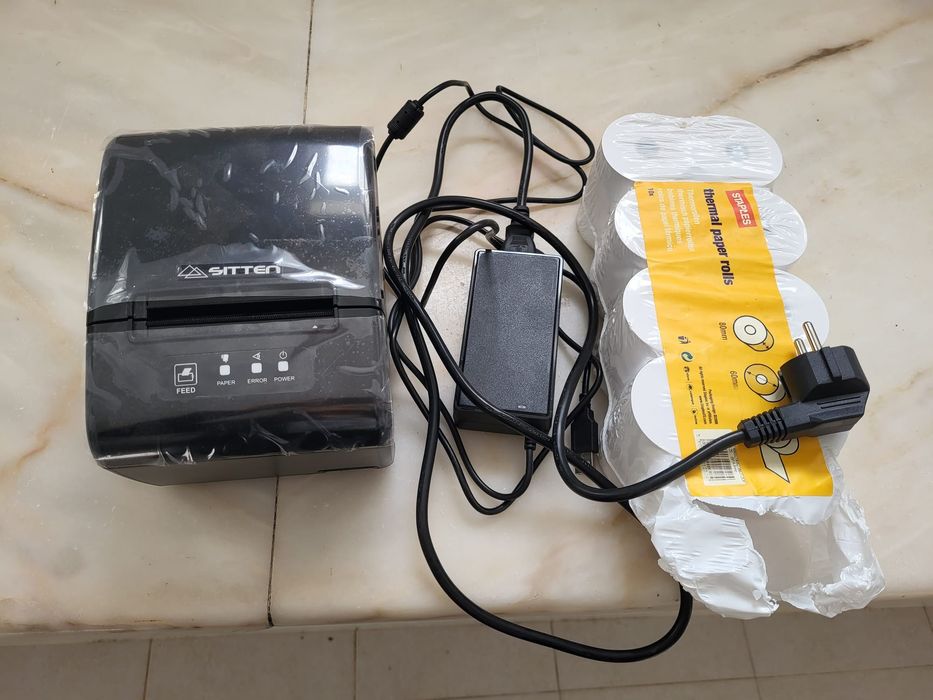 Thermal Printer + 9 Rolls64550414108290121