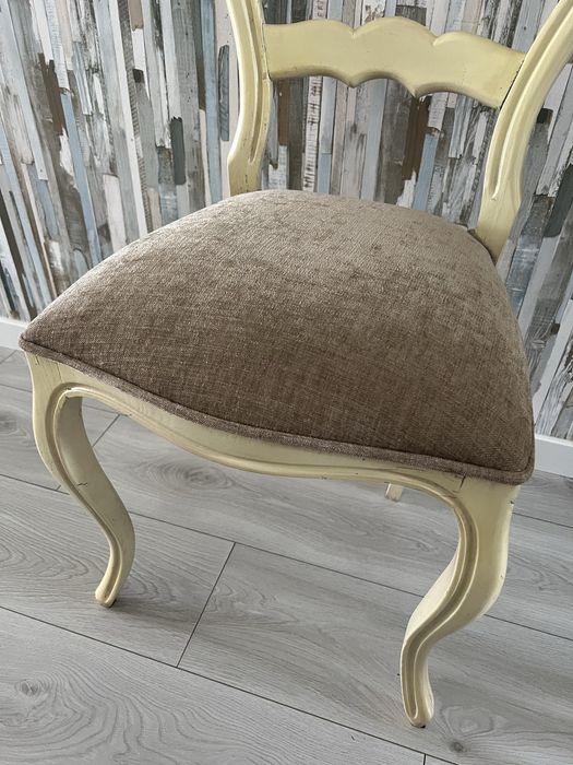 Cadeira vintage estofada