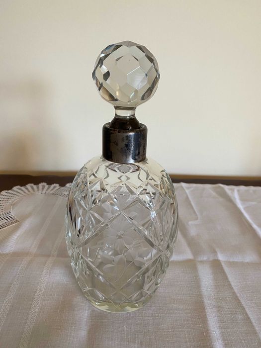 Garrafa de cristal Atlantis lapidada