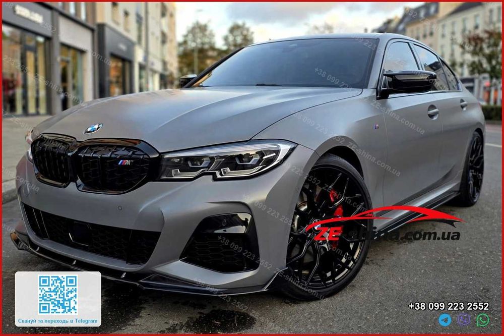 Диски Vossen R18 5x112 ET42 8.0J Gloss Black BMW G20 G30 X3 G01 Mercedes W213 Audi A4 B9 Q5 Нові