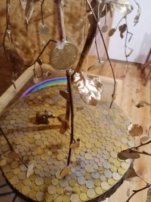 Ексклюзивне золоте грошове дерево