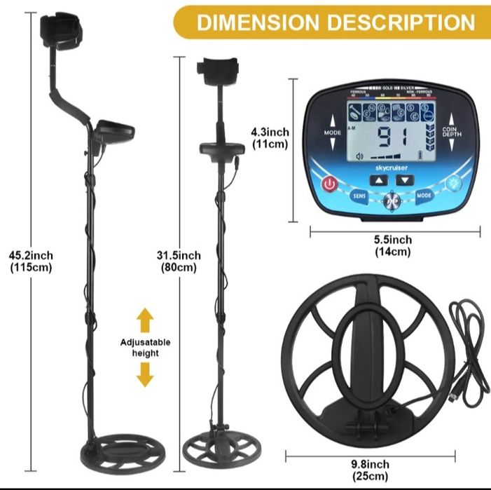 Detector de metais TX910