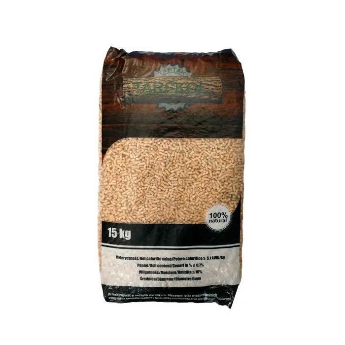 Pellet drzewny TARSKOL 6mm wysoka jakość