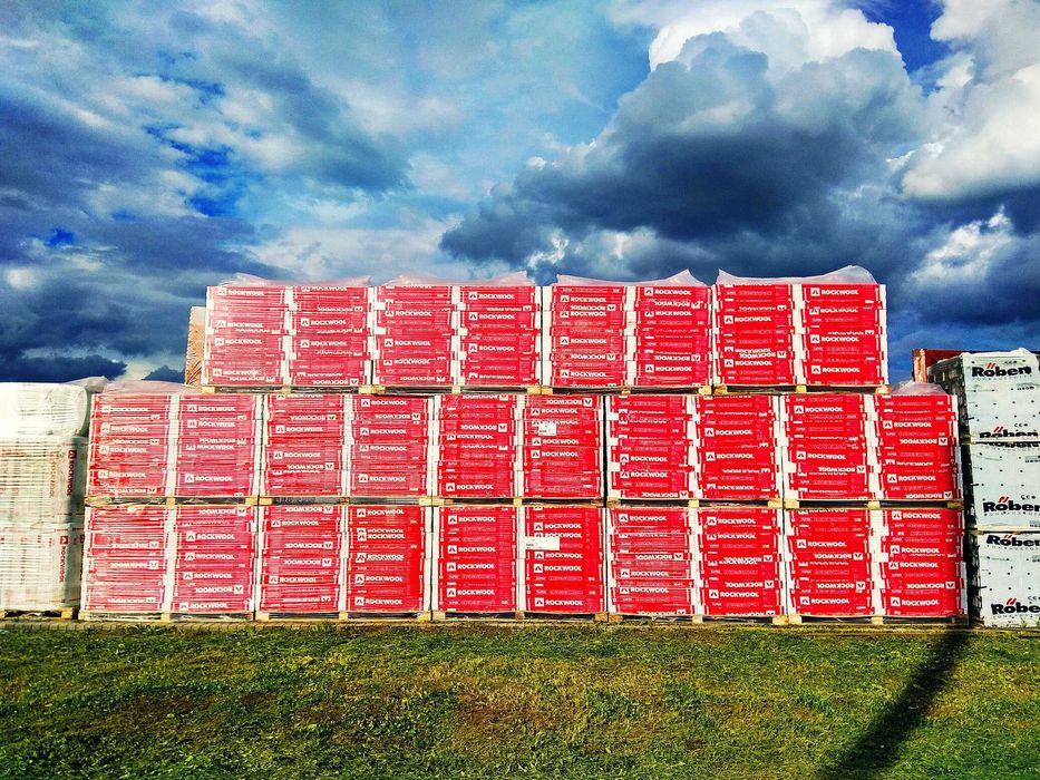 Мінеральна вата Rockwool, кам'яна вата Роквул, базальтова вата рулонна