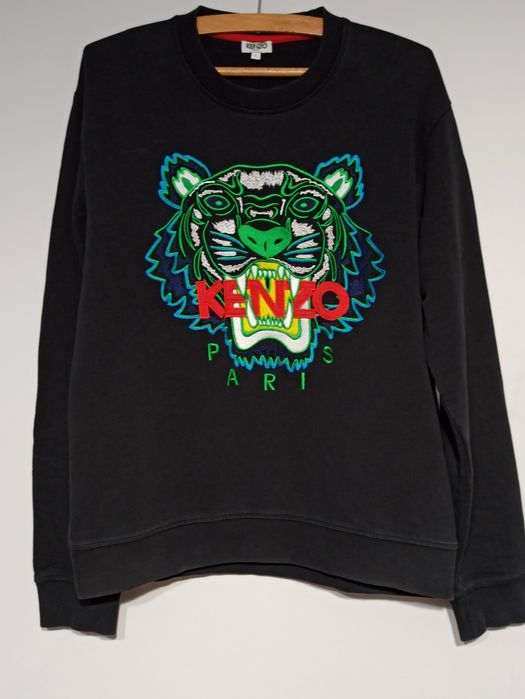 Bluza Kenzo, czarna, Tiger Classic rozm. L
