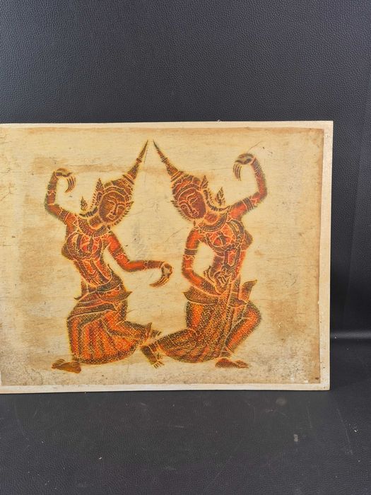 grafika tradycyjna tajska technika