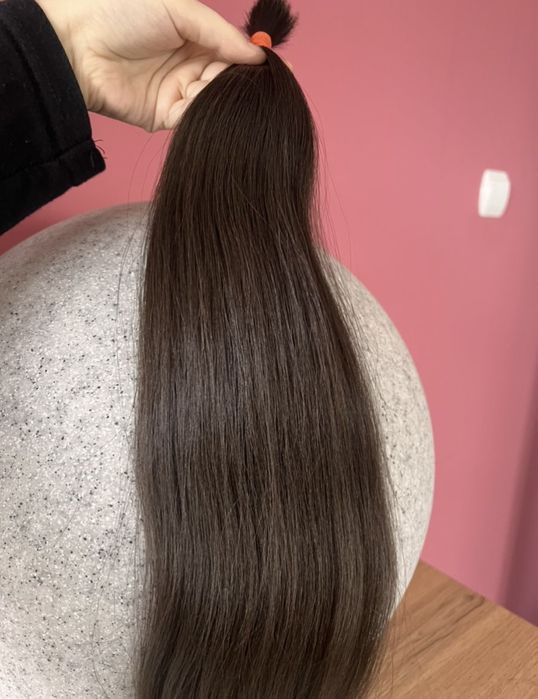 #6 wlosy dziewicze 55 cm 126 gr