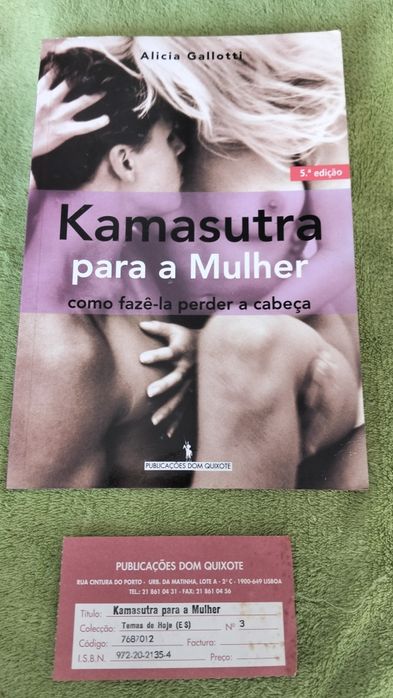 Livro excelente " KAMASUTRA"