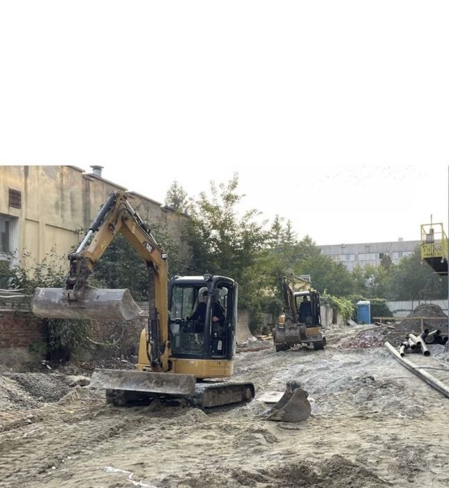 Оренда екскаватора, міні екскаватор,самосвали