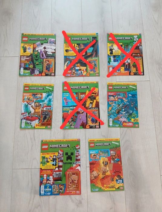 Gazetki lego minecraft