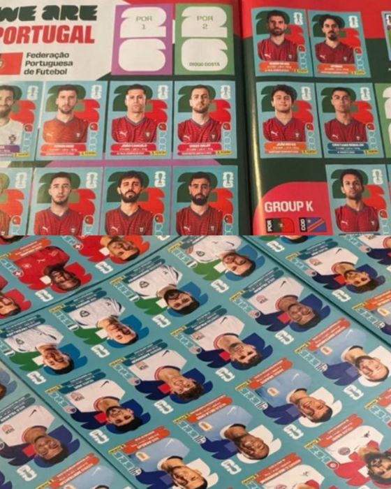Cromos Mundial 2026 Panini troco e vendo( tenho tidos)