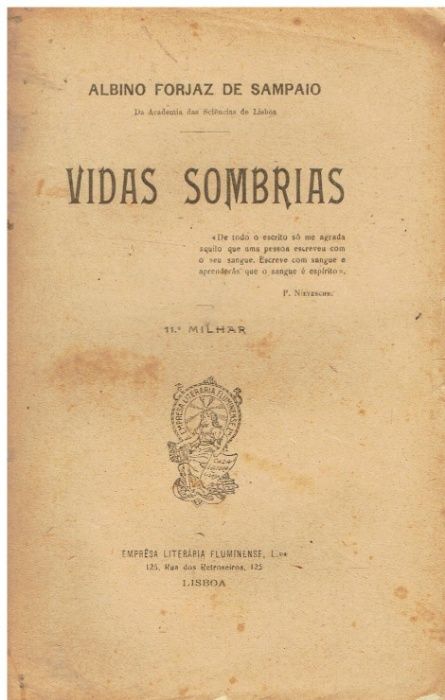 2700 Vidas Sombrias de Albino Forjaz de Sampaio