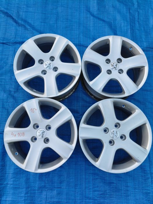 Felgi alufelgi 16" 4x108 Peugeot Citroen