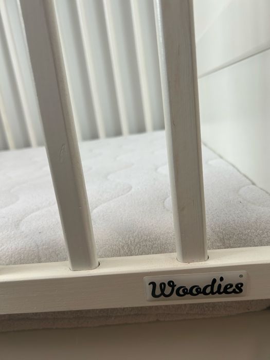 Łóżeczko niemowlęce Woodies Noble Cot 140x70