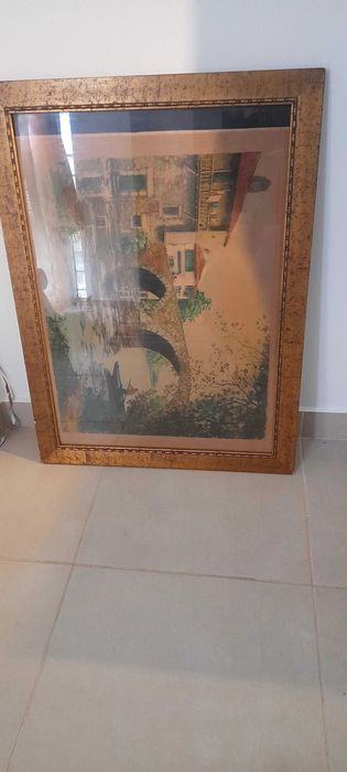 Moldura de quadro antiga