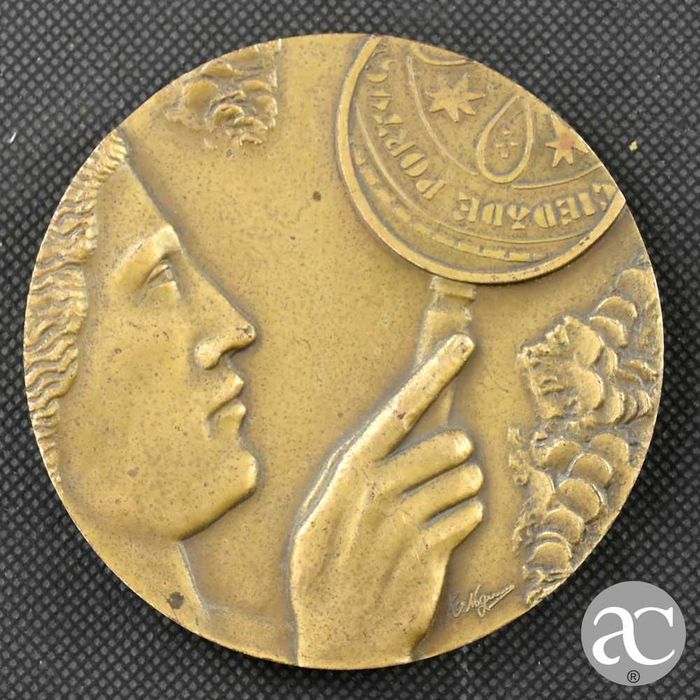 Medalha em Bronze Sociedade Portuguesa de Numismática 1952_1977