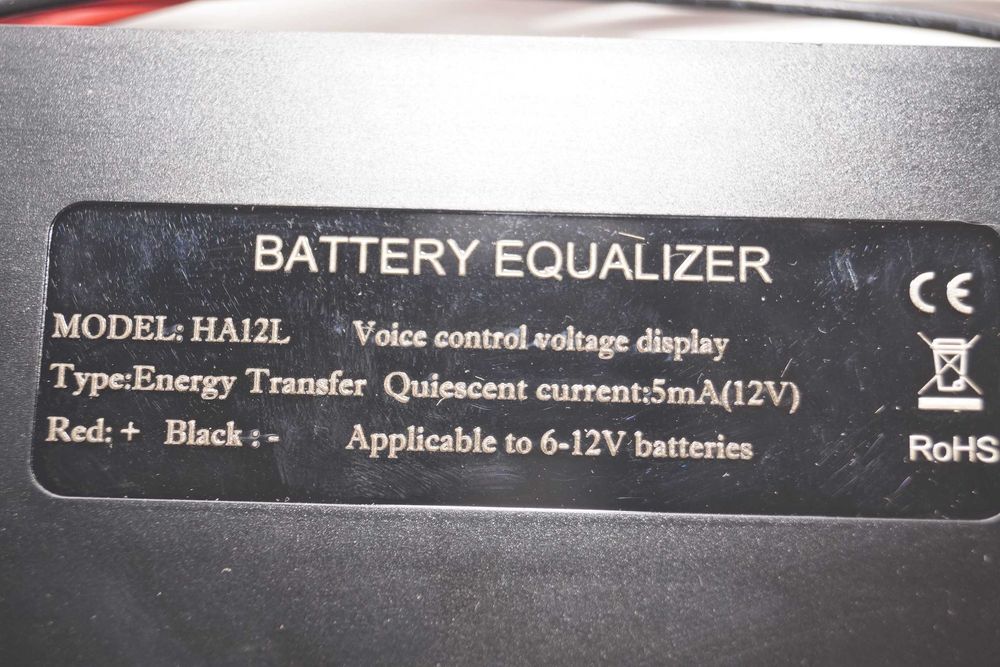 1721 HA12L Balanser baterii do 4 x 12V Equalizer akumulatorów