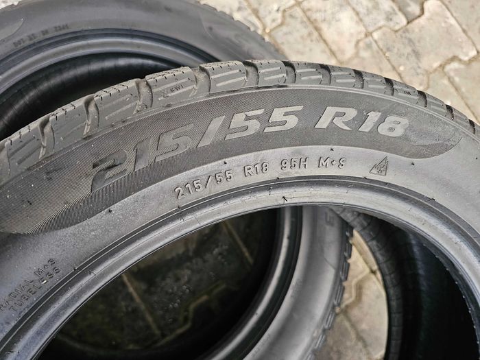 Zima Pirelli 215/55 R18 5.5mm