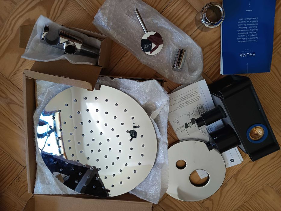 Kit de chuveiro bruma novo