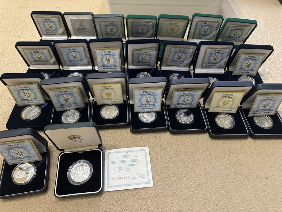 Срібні монети НБУ