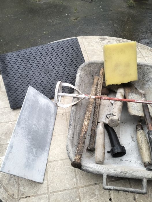 Conjunto de ferramentas para trolha