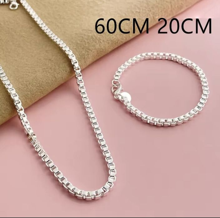 Colar e Pulseira Aryon PRATA