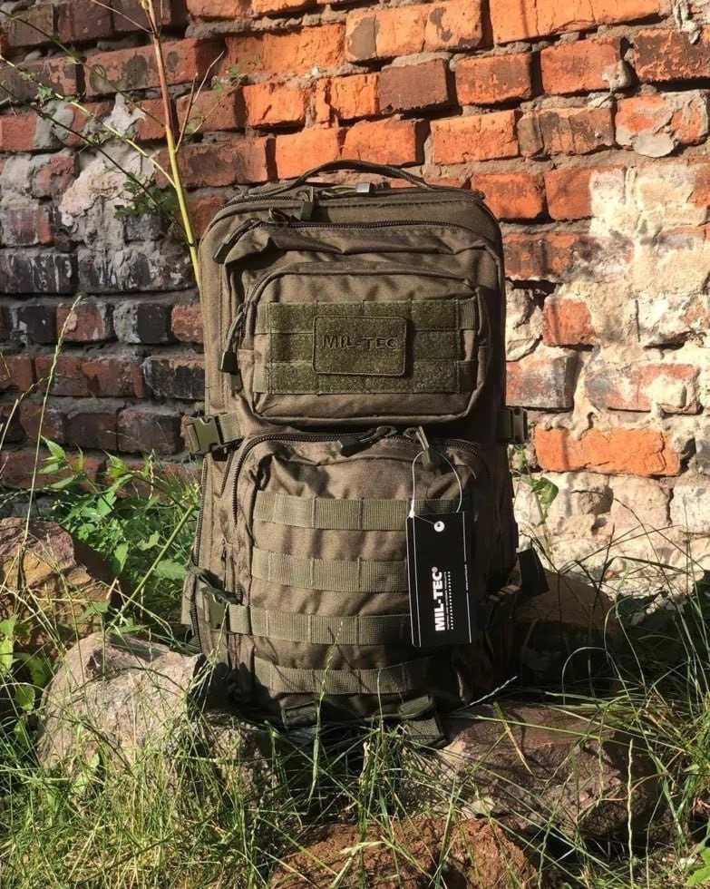 Рюкзак mil-tec large assault pack 36 л coyote, рюкзак мил-тек, міл-тек ...