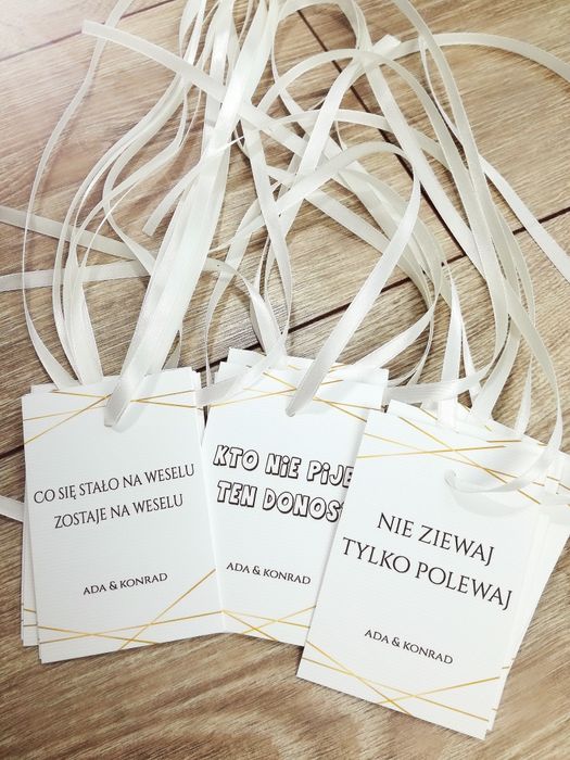 Zawieszki na alkohol śmieszne teksty