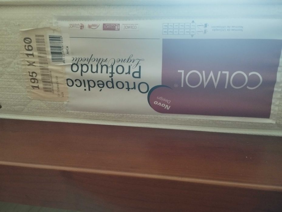 Colchao ortopédico para cama de casal 1,95 x 1,60