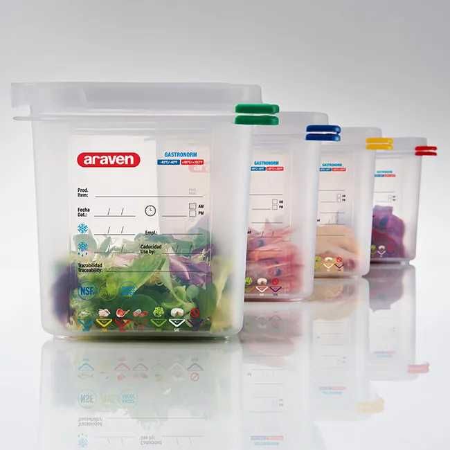 Kit Recipentes Alimentares Hermeticos Gastronorm