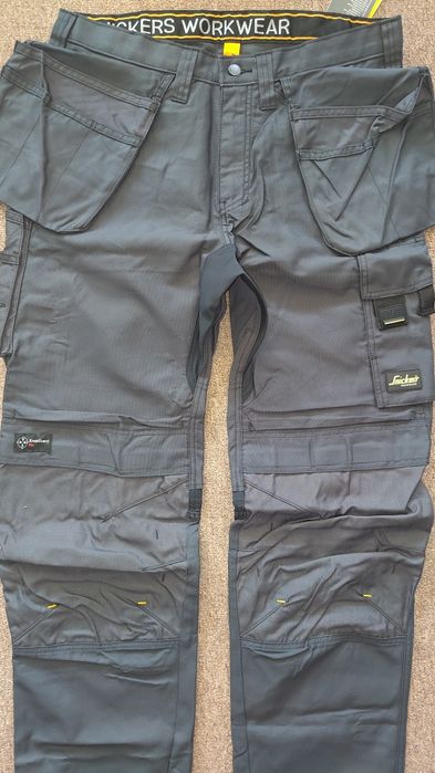 6201 Snickers AllroundWork 150 spodnie robocze BHP lekkie mocne serwis