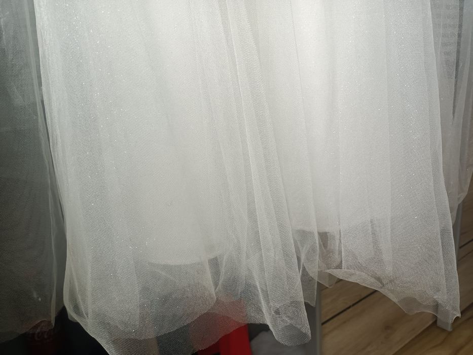 Suknia ślubna śmietanka
