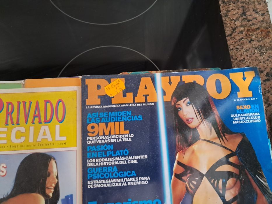 Revistas eroticas e jornal