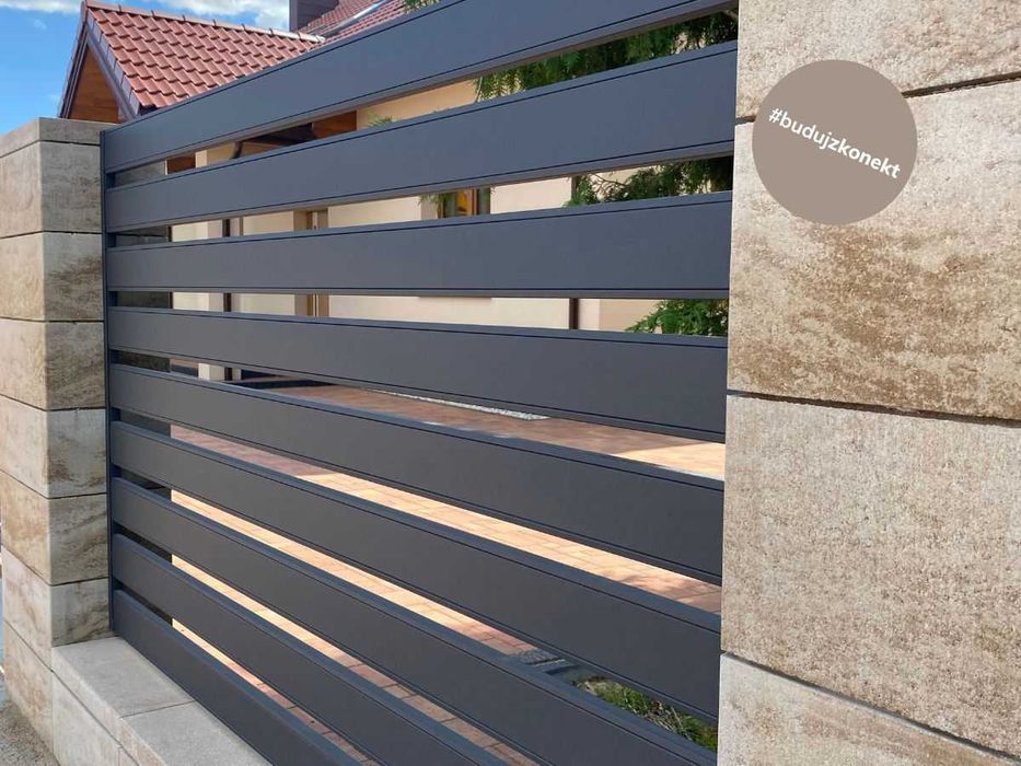 Bloczek ogrodzeniowy Konekt MILD Brun