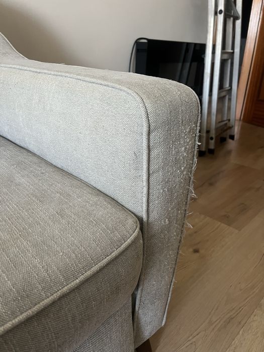 Sofa cama chaise long com bau