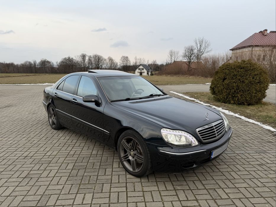 Mercedes S W220 4.3+LPG Bose! Szyber! Zadbana!