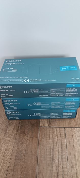 Rękawiczki nitrylowe