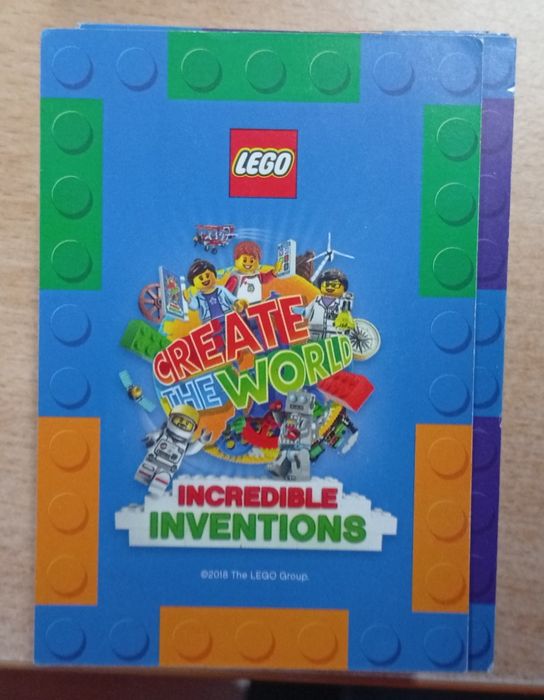 Lote de 111 cartas da Lego Incredible Inventions