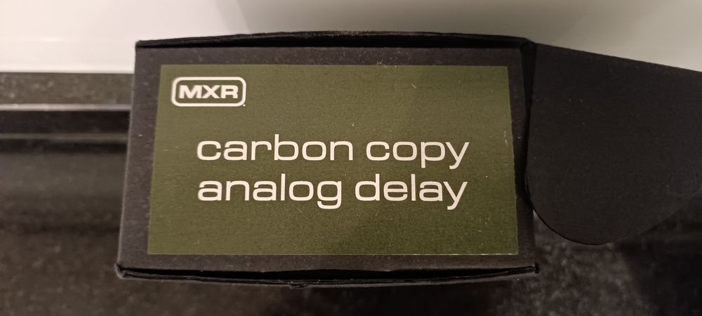 Pedal de delay MXR M169 carbon copy analog delay