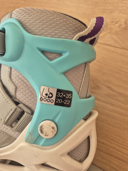 Rolki Oxelo roz 32-35