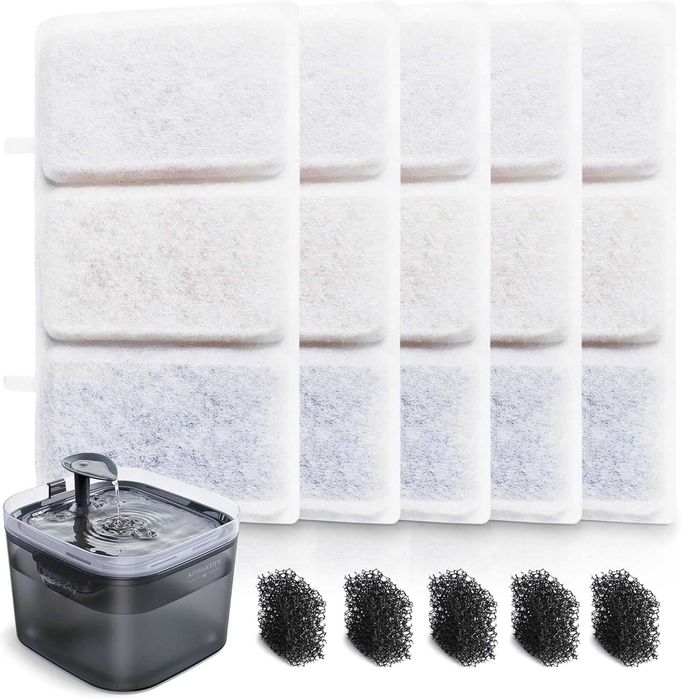 Filtry do fontanny wodnej dla kotów Astraktify