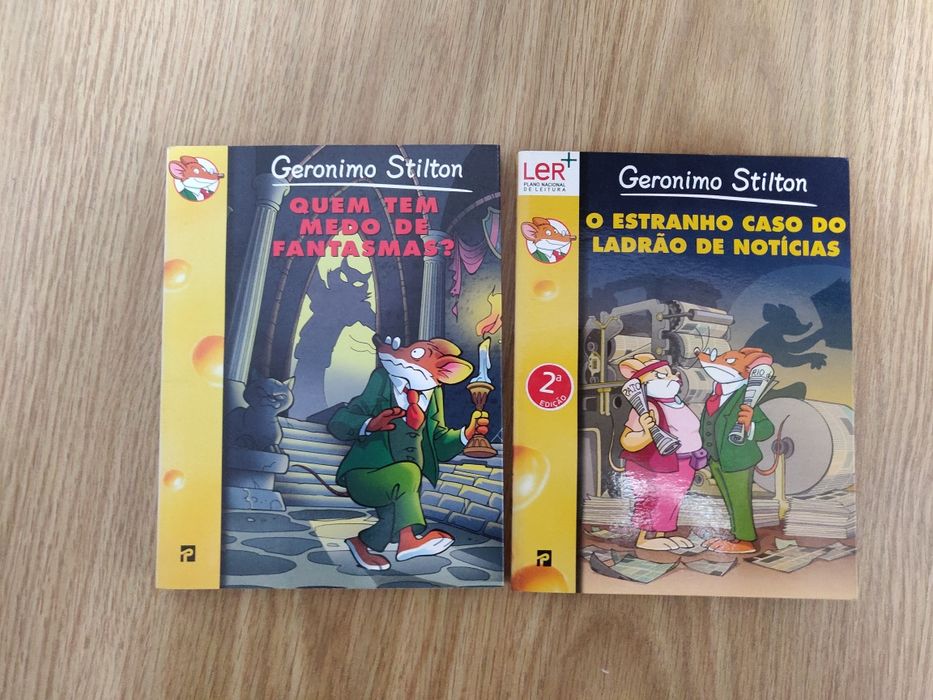 livros gerónimo stilton