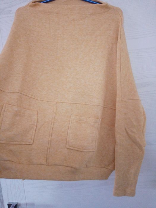 Свитер Dressa xxl.Вискоза+шерсть.Желтый.Длина 68 см.