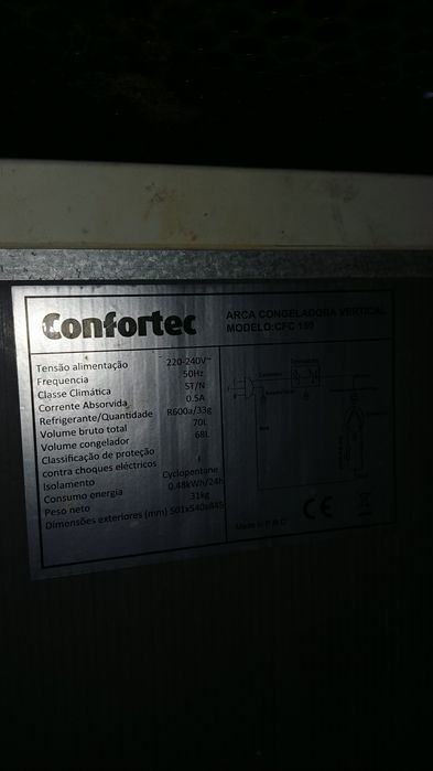Aquecedor a oleo e mini frigorifico