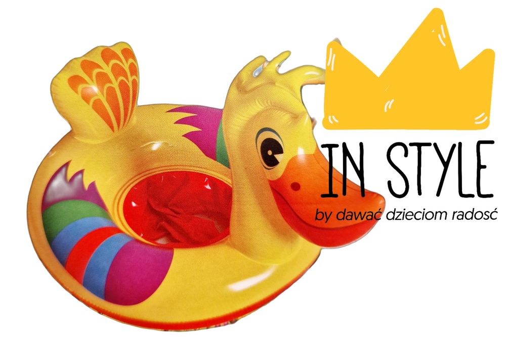 Koło do pływania z nóżkami KACZKA