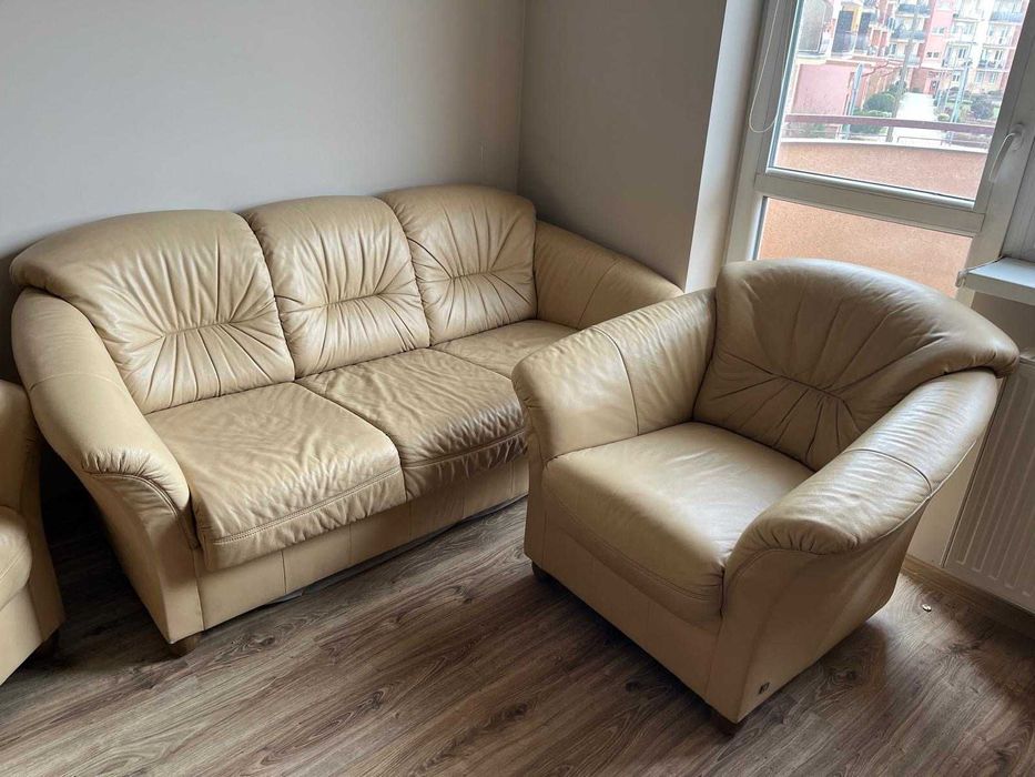 wypoczynek skórzany