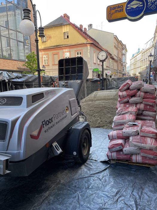 Wylewki maszynowe, wylewki, wylewka, posadzki mixokretem, jastrych