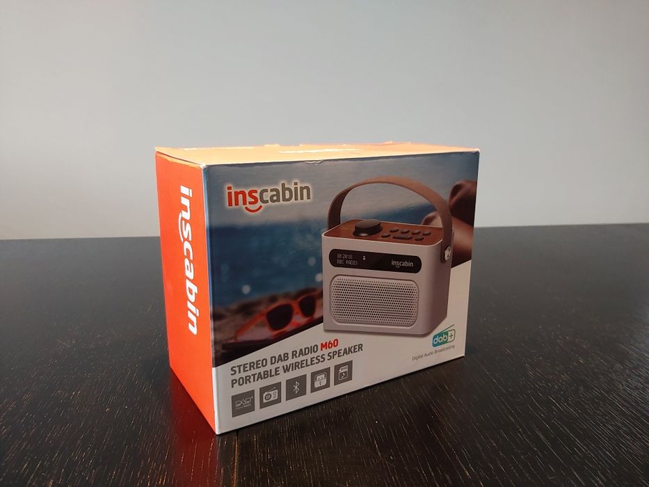 Radio DAB/DAB FM Przenośny głośnik bezprzewodowy Inscabin