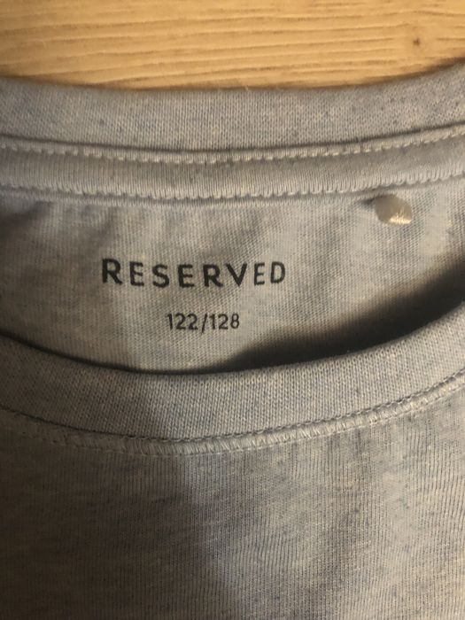 Piżama Reserved r 122/128 krótki rękaw, długie spodnie